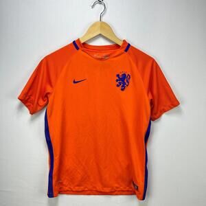 Nike 2016 KNVB Netherlands Soccer Jersey Football Small Mens